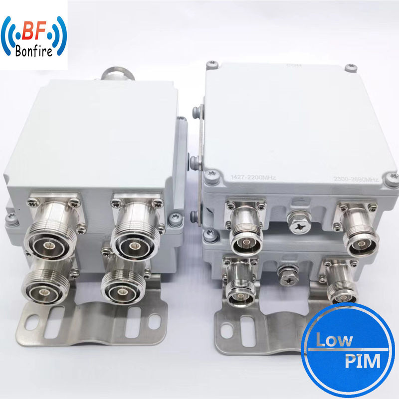 Διπλή μονάδα διπλέξερ διπλέξερ 1710-2690MHz RF σήμα 4.3-10 Μονάδα θηλυκό για ραδιοεπαγωγό