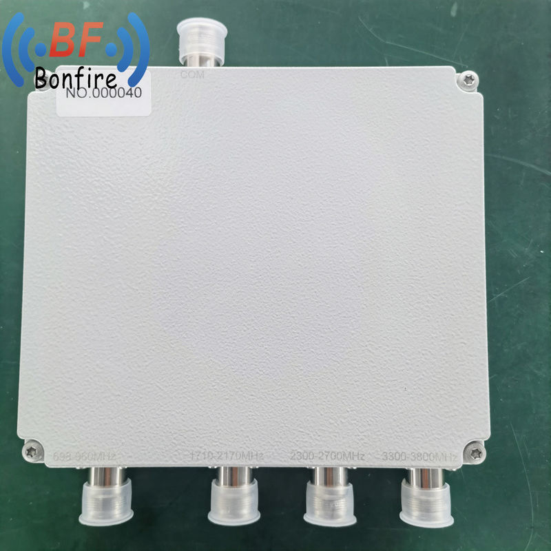 4.3-10f DIN-F Interface Quad Band RF Combiner για διπλέξερ Gdwl Combiner Quadplexer