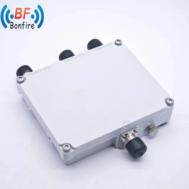 1710-2170MHz 2300-2690MHz RF Low Pim Diplexer με N θηλυκό συνδετήρα 4 Way Combiner