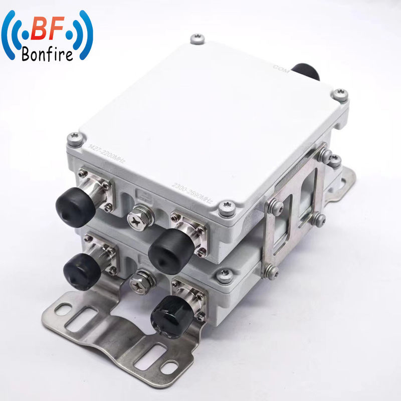 HLQ-XXXXX 1710-2170MHz 2300-2690MHz RF Low Pim Duplexer Combiner 7/16DIN Τύπος Προσαρμοσμένος
