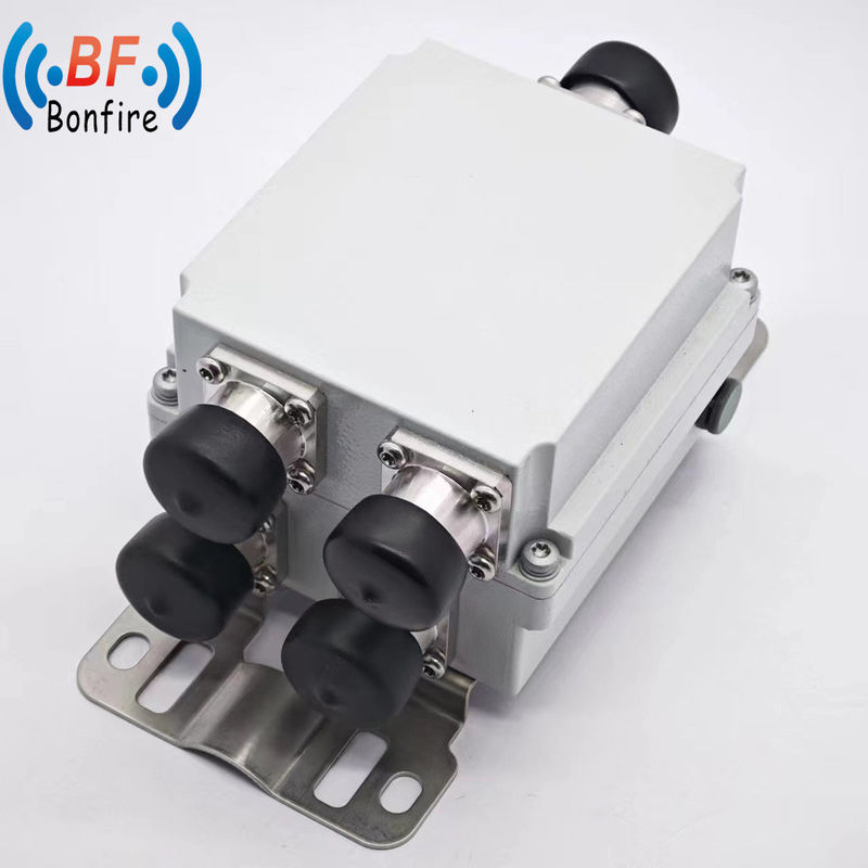 50W VHF Diplexer Duplexer Low Pim RF συνδυαστής για σύστημα ραδιοφώνου 2 οδών