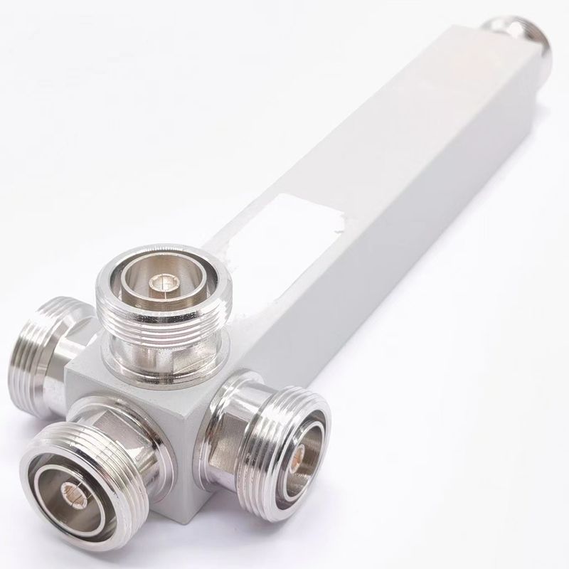Πολυζώνη 2/3/4 Way High Power Splitter 350-3800MHz DIN-F για ενισχυμένο διαχωρισμό σήματος