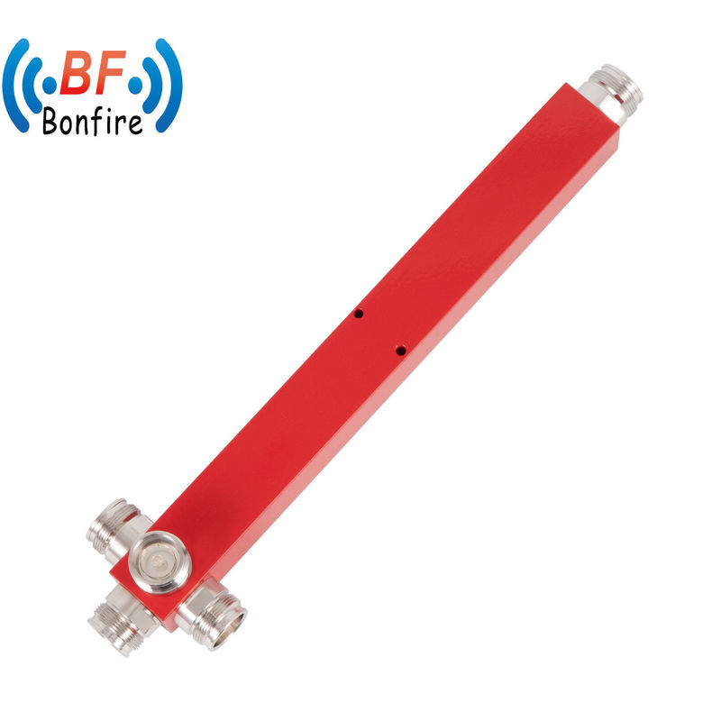 OEM/ODM Ultra Wideband 4 Way Low Pim Reactive High Power Splitter 617-4000MHz 4,3-10 F