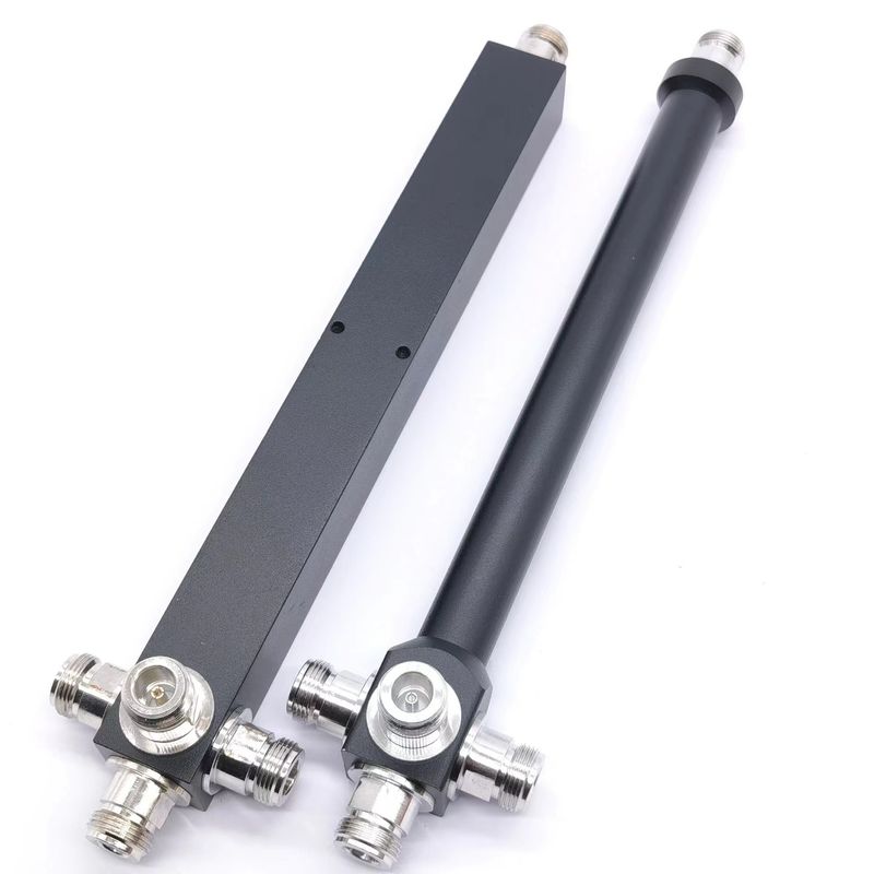 Υπερ-ευρυζωνική ζώνη 2/3/4 Way Low Pim Αντιδραστικός High Power Splitter για 698-4200MHz N F