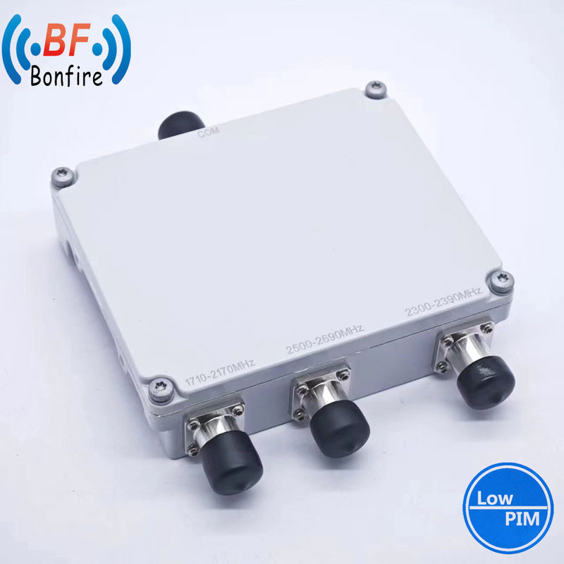 1710-2170MHz RF Triplexer Passive Combiner N Γυναίκα για δίκτυο εσωτερικού κτιρίου HLQ-XXXXX