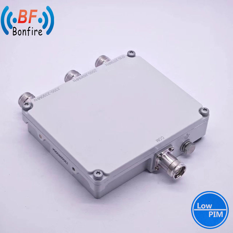 Σύνδεσμος χαμηλής πίμ VHF UHF Duplexer για κάλυψη δικτύου 1710-2170 MHz 2300-2690 MHz