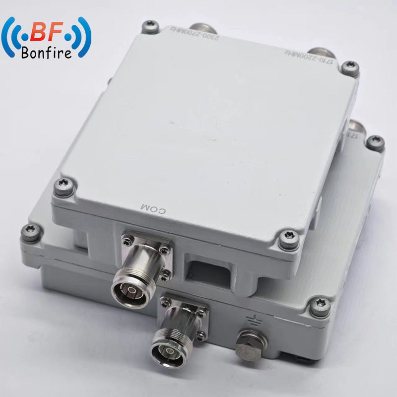 Δίδυμο διπλέξερ 1710-1880 1920-2170 2300-2400 2500-2700MHz Τριπλέξερ με συμβατότητα Aisg