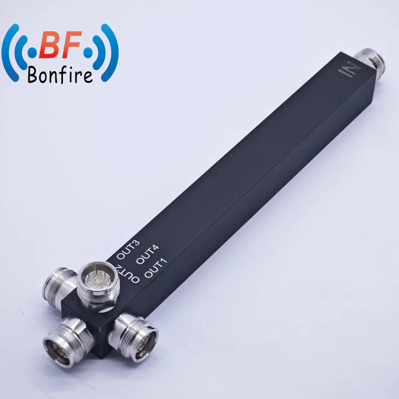 IP65 Low Pim RF 4 Way Reactive Power Splitter Συσκευή διαχωρισμού