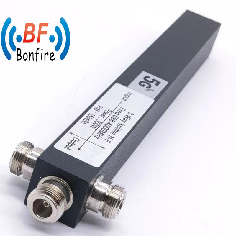 3 Way 617-4000MHz Low Pim 4.3-10 Γυναικείο διαχωριστικό ισχύος για την παραγωγή OEM / ODM