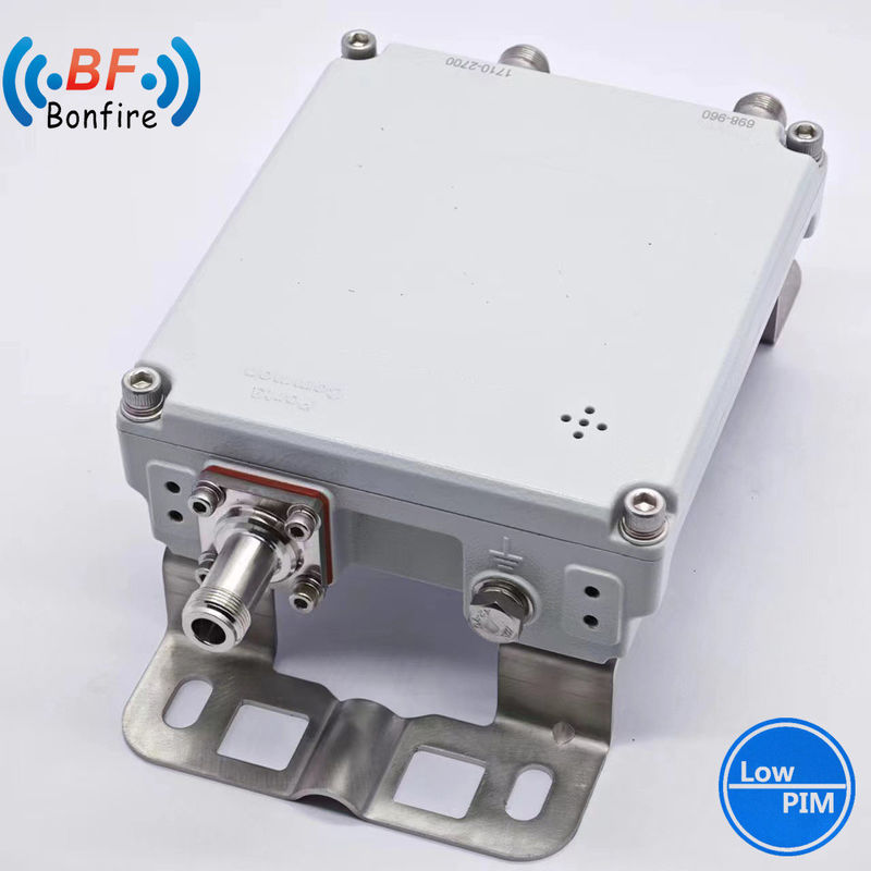 2300-2400 2500-2700MHz RF Combiner -155dbc 300W Triplexer RF Diplexer με σύνδεσμο DIN-F