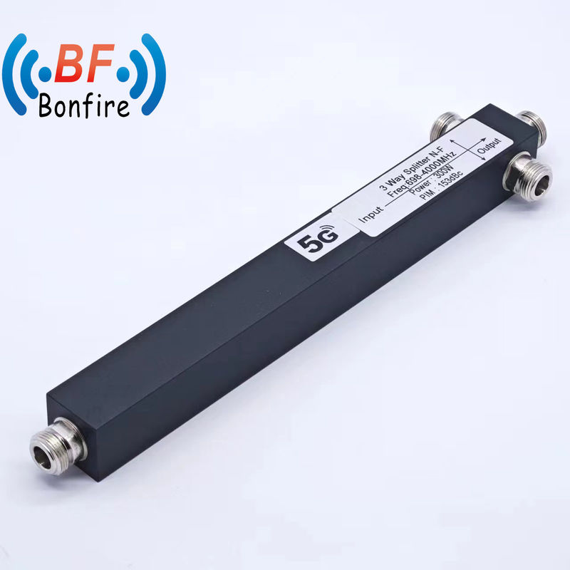 OEM/ODM 617-4000MHz ευρυζωνική 3πτυχής αντιδραστικός διαχωριστής ισχύος για τηλεπικοινωνίες 5g