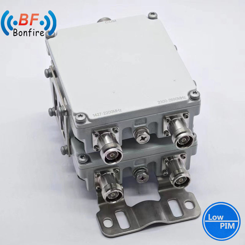 Λύση 1710-1880 1920-2170MHz Τριπλέξερ RF διπλέξερ RF πολυπλέξερ συνδυαστής για Das Ibs
