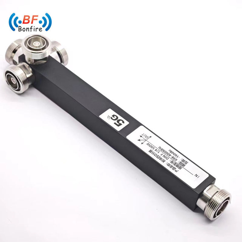 50W 4 Way Power Splitter 5000-6000MHz N Γυναίκα IP60 Προσαρμοσμένες επιλογές γκρι / κόκκινο / μαύρο