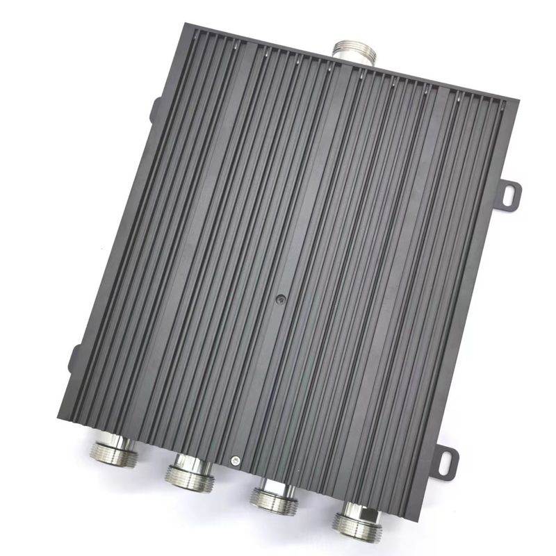 698-3800MHz 4 σε 1 Low Pim Υβριδικό Σύνδεσμο DIN-F με εσωτερική / εξωτερική ικανότητα IP65