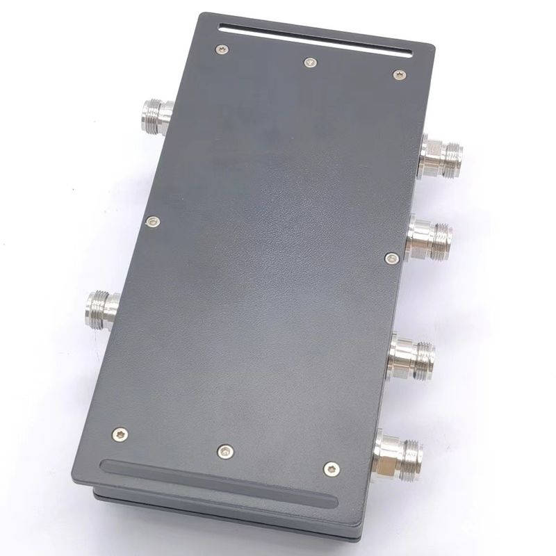 698-3800MHz 4X2 Υβριδικός σύνδεσμος τύπου N για το κτίριο Κόκκινο πακέτο Ακαθάριστο βάρος 2.800kg