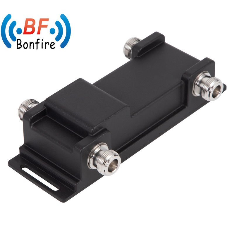 698-3800MHz 2 σε 2 από 155dbc RF Υβριδικός συνδυαστής Υβριδικός σύνδεσμος N-F για DQ-0738-221101