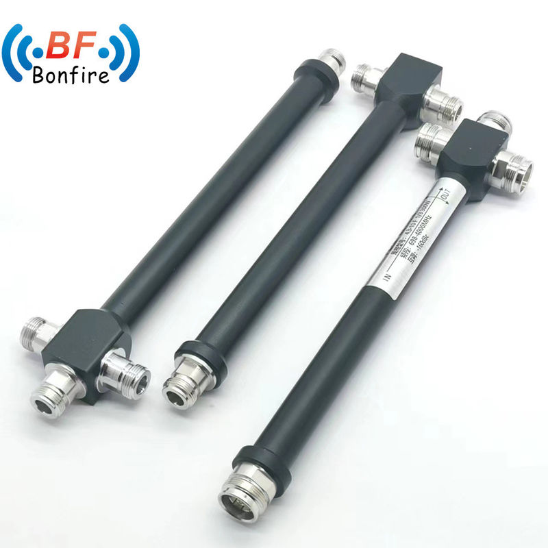 698-3800MHz 2 Way DIN θηλυκού τύπου αντιδραστικός διαχωριστής ισχύος για ασύρματη κάλυψη