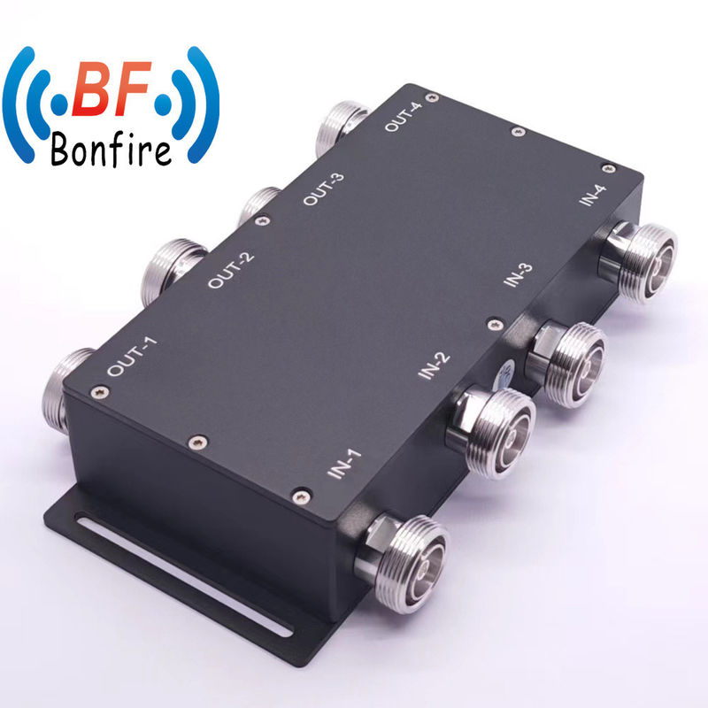 DQ-XXXXXX 698-3800MHz RF 3dB Low Pim Hybrid Coupler Combiner με N θηλυκό σύνδεσμο