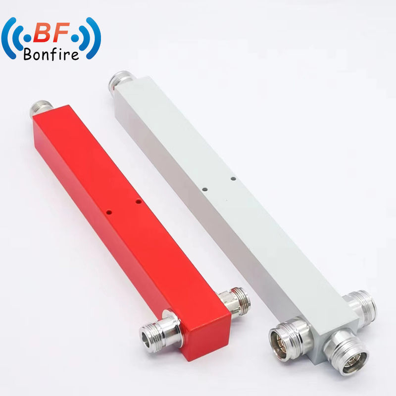 698-3800MHz Grey SMA Female RF Power Splitter για πολύτιμα όργανα και τηλεπικοινωνιακά συστήματα
