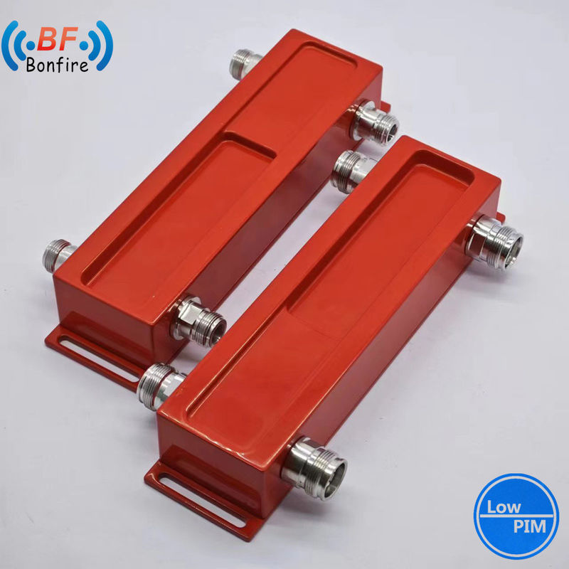 617-3800MHz ευρυζωνική ραδιοσυχνότητα 3dB Υβριδικός συνδυαστής 5g 2X2 Υβριδικός συνδυαστής για εσωτερικό / εξωτερικό IP65