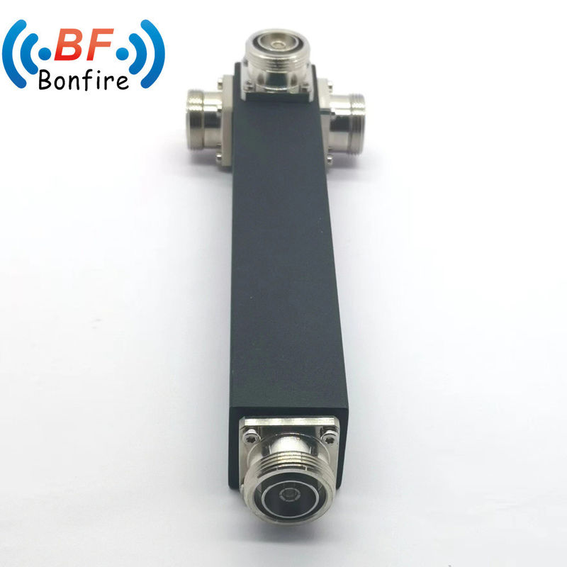 Πάνω κύμα RF 2 Way Power Splitter350-3800MHz Συνδυαστής ισχύος / Διαμεριστής ισχύος για αντίσταση σταθμού βάσης