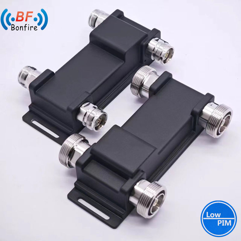 2X1 3dB 698-4000MHz Υβριδικός συνδυαστής Υβριδικός συνδυαστής DIN Γυναίκα DQ-XXXXXX Γκρι/Κόκκινο/Μαύρο