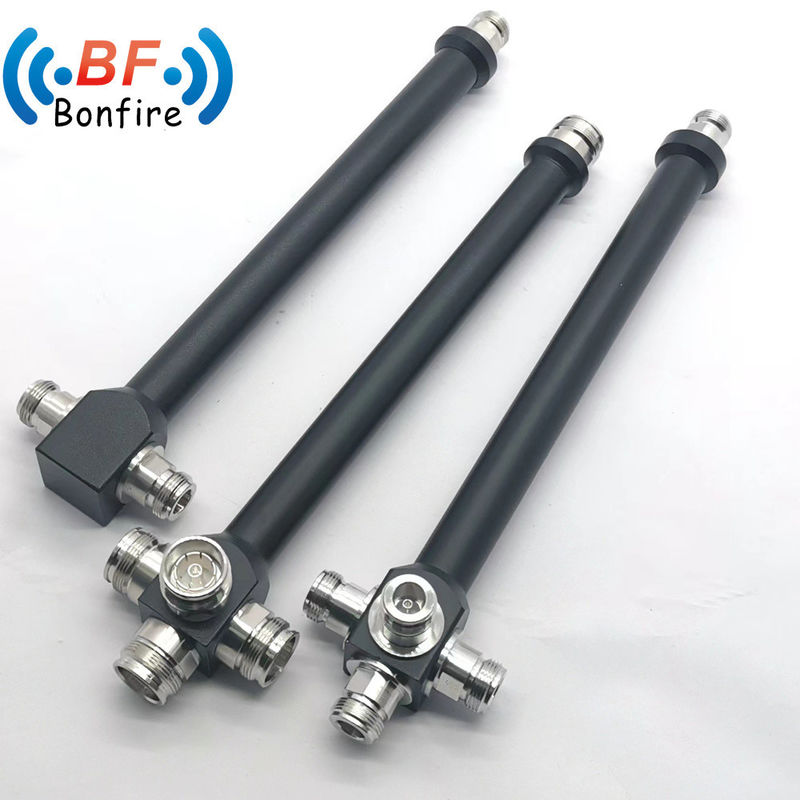 Προσαρμόσιμο VHF UHF 350-3800MHz 4 Way Power Divider ή Splitter για έργα Ibs/Das