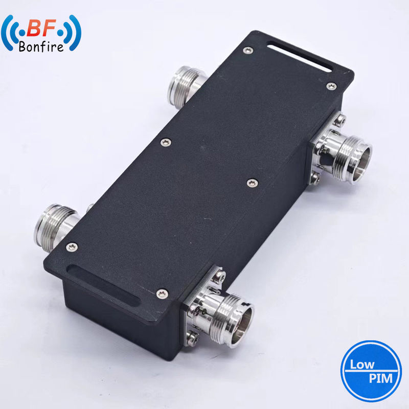 200W 4.3-10-F/DIN-F/N-F 2X2 698-4000MHz Υβριδικός συνδυαστής με 2.000kg συνολικό βάρος συσκευασίας
