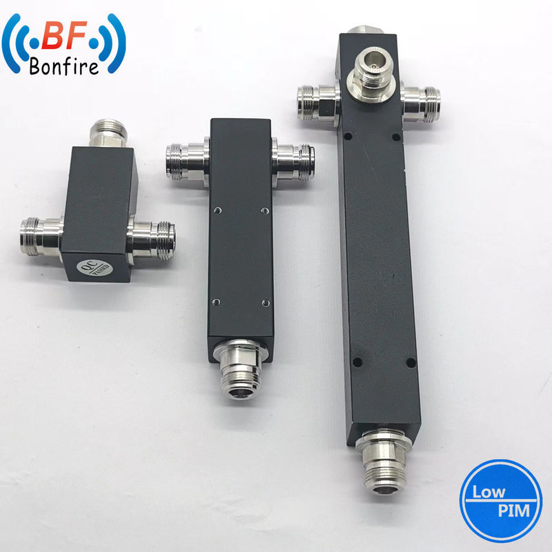 Maniron 500W 698-4000MHz 4.3-10 Γυναίκα 4 Way Power Splitter Divider για το έργο Ibs