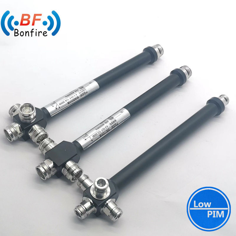 Δύο οδοι 50W 698-3800MHz RF Power Divider/Power Splitters με διεπαφή N-F/4.3-10-F/DIN-F