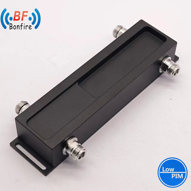 698-4000MHz RF υβριδική ζεύξη ή 3dB υβριδική ζεύξη με 4.3-10-F/DIN-F/N-F διεπαφή