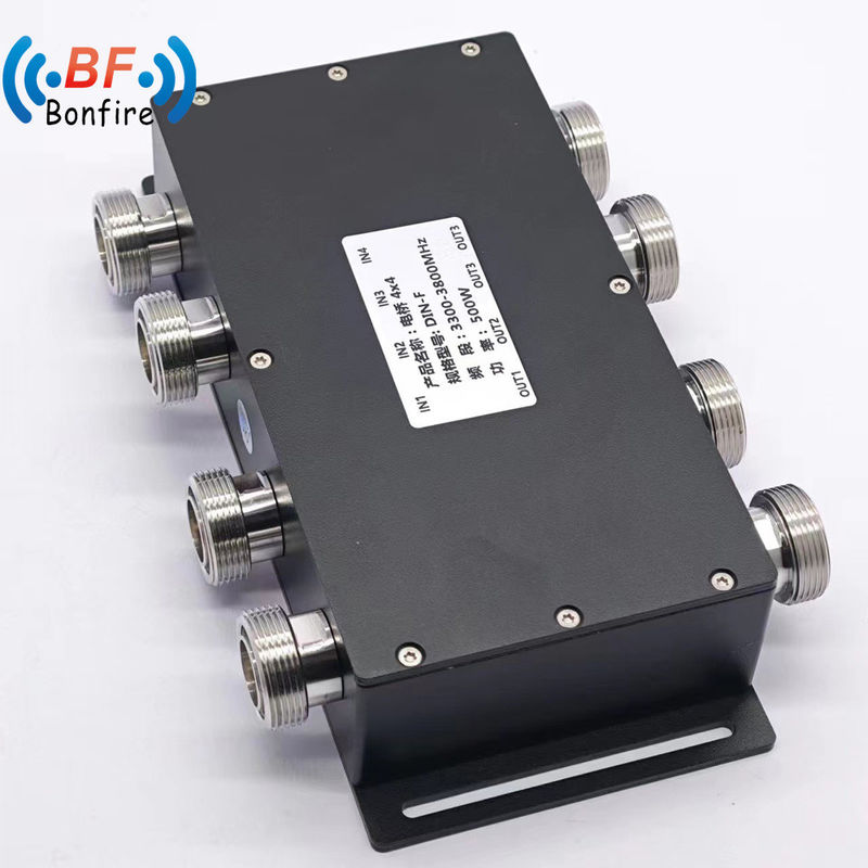 500W 4*4 6dB Υβριδικό Συσκευαστή Υβριδικό Συσκευαστή 4 σε 4 N 4.3-10 DIN Συνδετήρα με 1