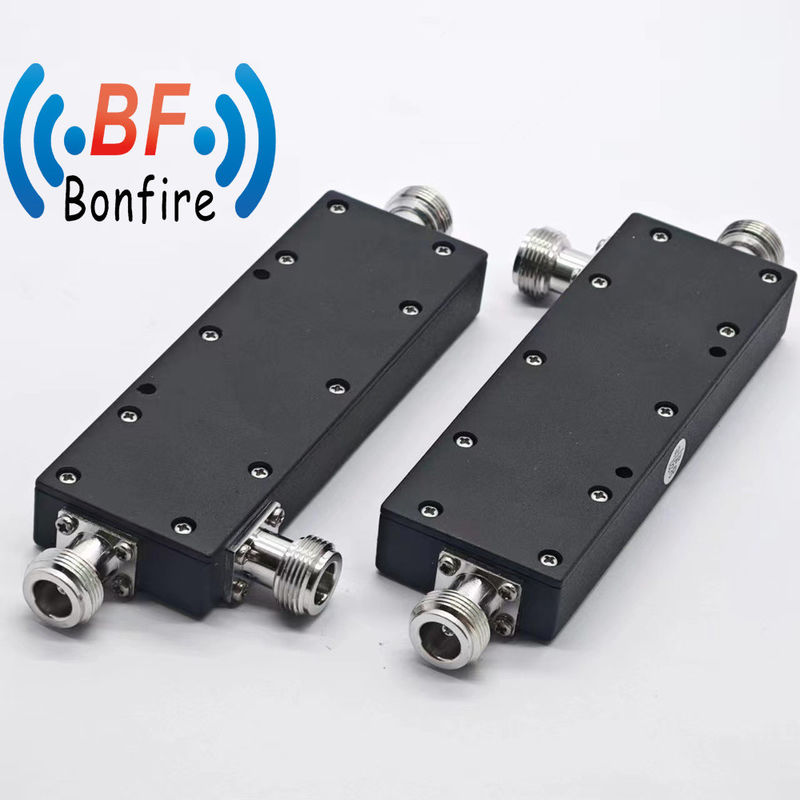 5g 698 3800MHz 4.3-10 Γυναικείο σύνδεσμο 5 6 7 10 20 30dB RF Directional Coupler Μαύρο