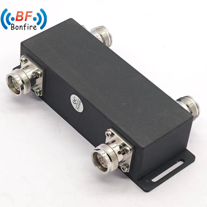 DQ-XXXXX Low Pim -155dbc 300W 698-4000MHz 2*2 Υβριδικός συνδυαστής ζεύξης με 4.3-10 θηλυκό