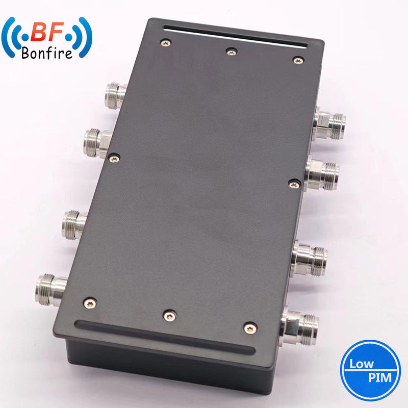 Υψηλή απομόνωση 400W 694-3800MHz 4.3-10 Γυναίκα 4 σε 4 εκτός Υβριδικός σύνδεσμος για έργα Ibs