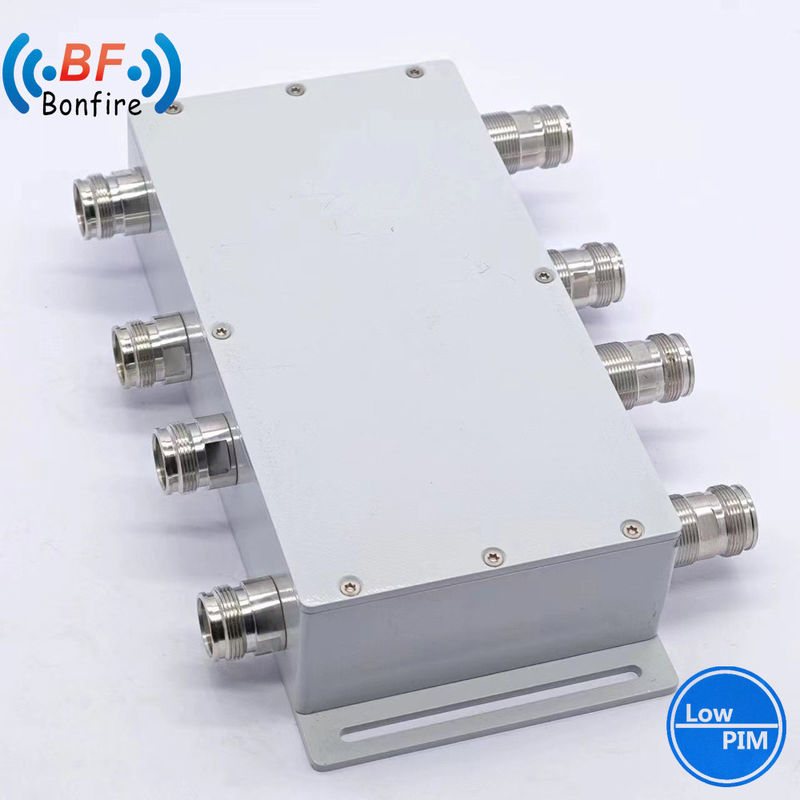 UHF 3dB 2 σε 2 εκτός RF Υβριδικό συνδυαστικό Υβριδικό σύνδεσμο 617-3800MHz N Γυναικείο Τύπος για Ibs Bts