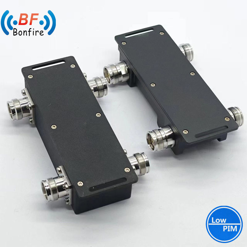 698-3800MHz 2X2 Υβριδικό συνδυαστικό ζευγάρι -155dbc RF χαμηλής ακτινοβολίας Pim με Δείτε παρακάτω πίνακα δεδομένων