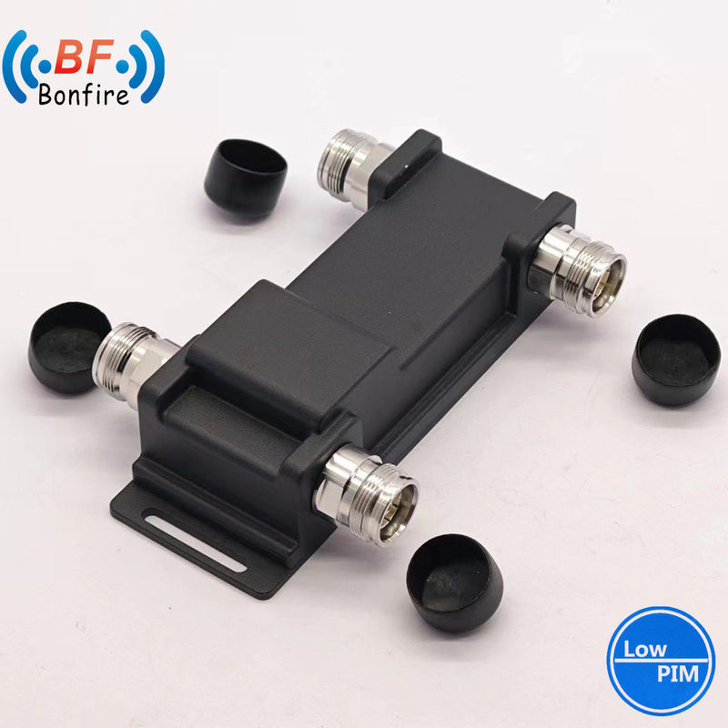 4.3-10-F/DIN-F/N-F Διασύνδεση UHF 698-3800MHz Δύοδρομος Υβριδικός Συνδυαστής RF/Υβριδικός Συνδετήρας