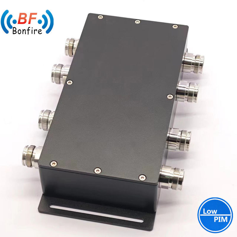 4.3-10-F/DIN-F/N-F Διασύνδεση VHF RF Υβριδικός συνδυαστής 698-3800MHz
