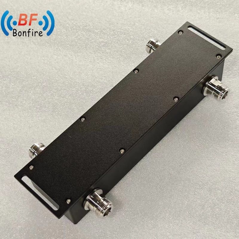 500W Low Pim 2 In2 out RF Υβριδικός συνδυαστής 2X2 Υβριδικός σύνδεσμος N 4.3-10 DIN Connector