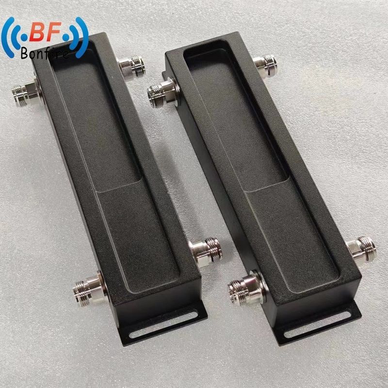 698-3800MHz RF υβριδικός συνδετήρας 2X2 υβριδικός συνδυαστής N 4.3-10 DIN συνδετήρας για σήμα