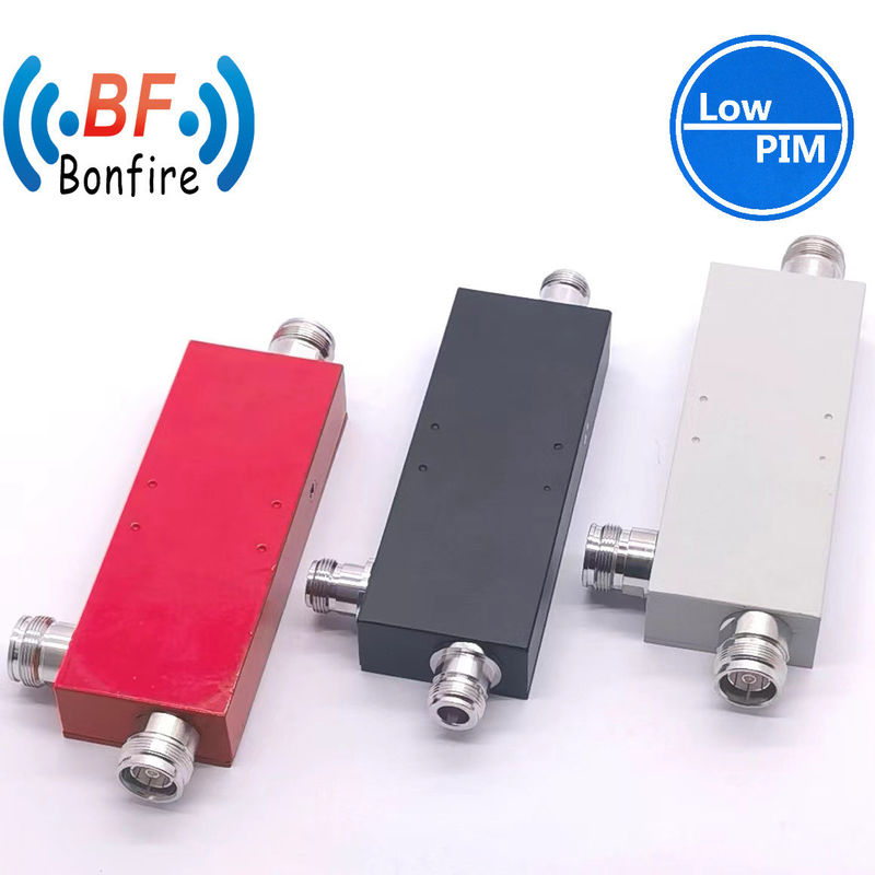 600-3800MHz RF ευρυζωνικός κατευθυντικός σύνδεσμος 30dB Low Pim -161dbc 4.3-10 Γυναικείο