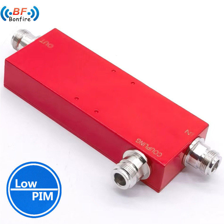 380-2700MHz N Γυναικεία κατευθυντήρια ζεύξη 50dB Low Pim για εσωτερική / εξωτερική αγορά IP65