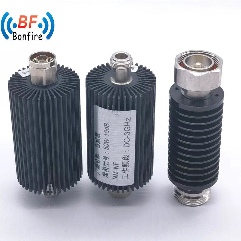 10W 20W 50W 100W 200W RF Low Pim Passive Coaxial Attenuator για ασύρματη επικοινωνία