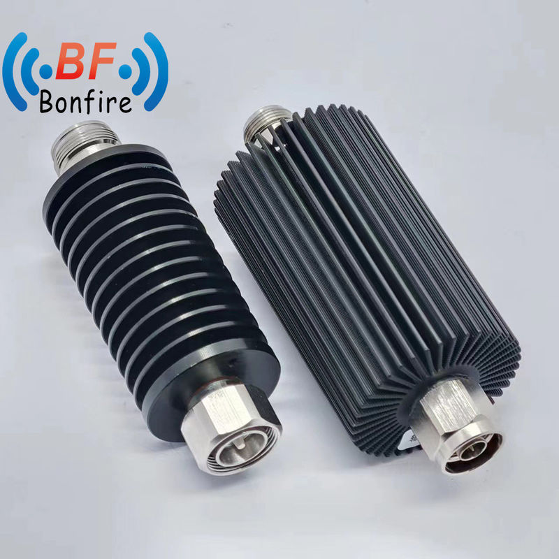 Εσωτερικός/εξωτερικός IP65 100W 3 6 10 15 20 25 30dB Low Pim RF Coaxial Attenuator DC-3800 MHz