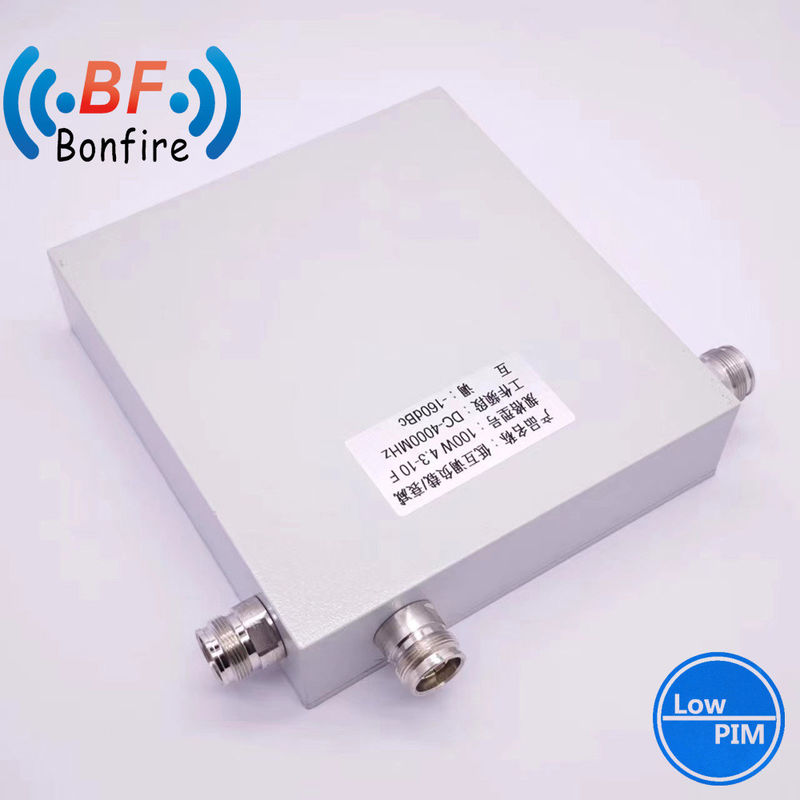 10W 50 Ohm RF Coaxial Attenuator για μαύρες εγκαταστάσεις σε κτίρια 698-3800MHz