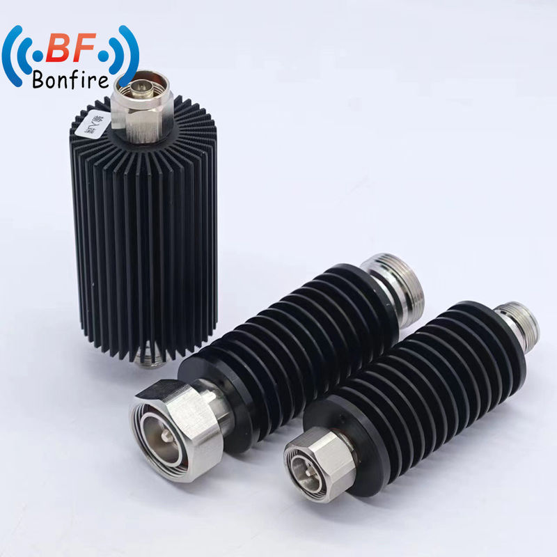 200W ρυθμιζόμενος Attenuator μεταβλητός Attenuator χαμηλή Pim RF ομοαξονικός Attenuator γκρι/κόκκινο