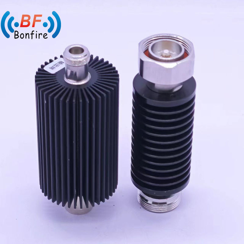 50W RF μεταβλητός αποσβεστήρας N Σύνδεσμος από άνδρα σε γυναίκα DC-3800MHz 20dB 50ohm ρυθμιζόμενος