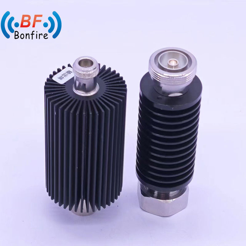 Ραδιοσυχνός ομοαξονικός Attenuator N Type Connector 30dB 100W RF DC-3800MHz Ρυθμίσιμος Attenuator Βήματος