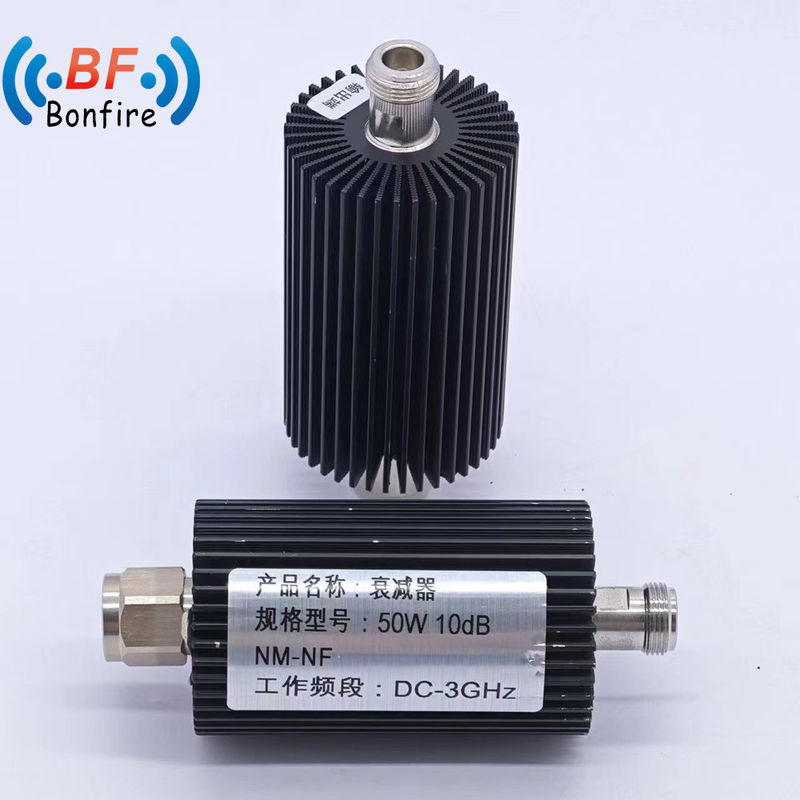200W N-Joint RF Coaxial Attenuator Step Attenuator με ρυθμιζόμενη εξασθένιση 3-40dB